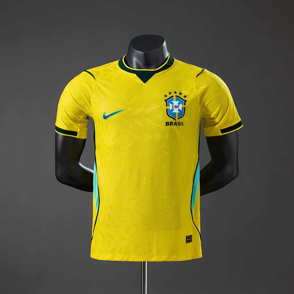 Camisa Brasil I COPA 2026 Jogador Nike Masculina - Amarela - Versão Vazada