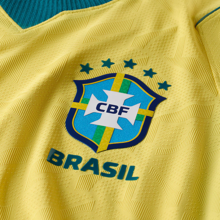 Camisa Brasil Nike I COPA 2026/27 Jogador 1:1 Masculina Amarela