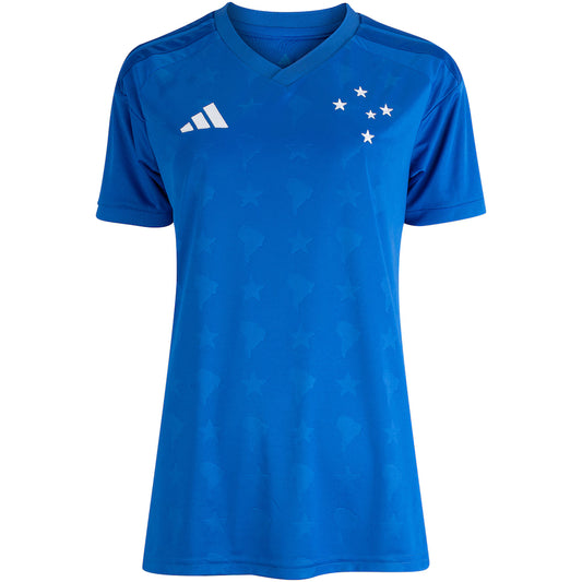 Camisa Cruzeiro I 26/27 Torcedor Adidas Feminina - Azul