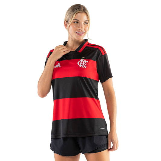 Camisa Feminina Flamengo I 26/27 Torcedor - Rubro Negra
