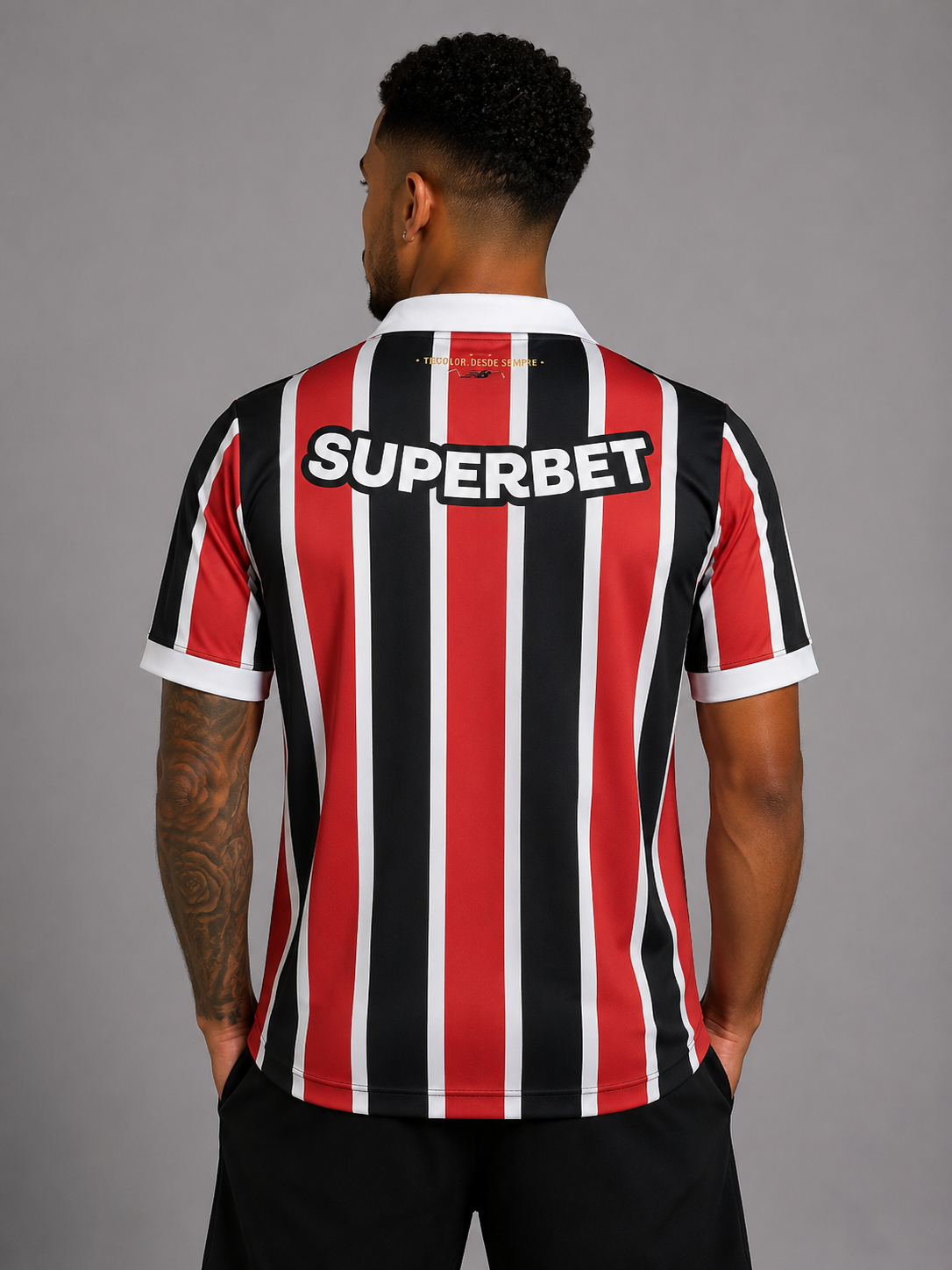 Camisa do São Paulo iI 26/27 New Balance Torcedor - Listrada