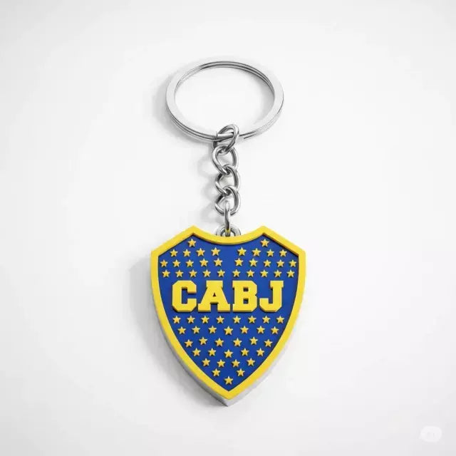 Chaveiro Metal Clubes - Colorido - Boca Juniors