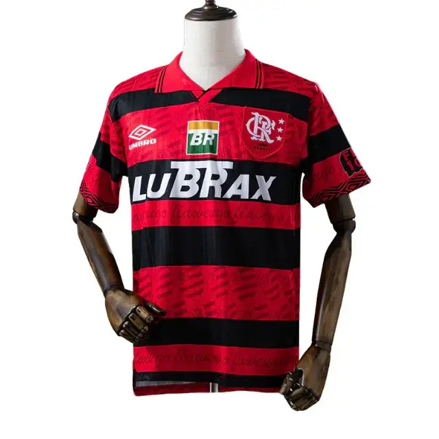 Camisa Flamengo Retrô 100 Anos Masculina - Rubro Negra