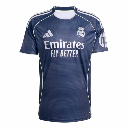 Camisa Real Madrid II 25/26 - Torcedor Masculina - Cinza Escuro