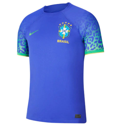 Camisa Seleção Brasileira II 2022 Torcedor Nike Masculina - Azul