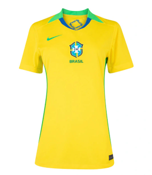 Camisa Brasil 25/26 Feminina - Amarela
