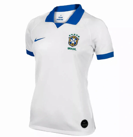 Camisa Brasil Copa América 2019 Feminina - Branca