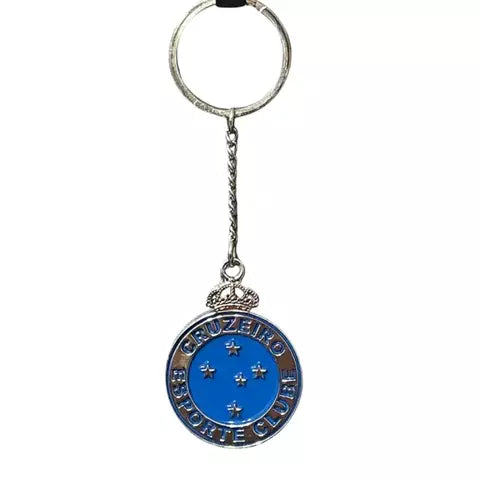 Chaveiro Metal Clubes - Colorido - Cruzeiro