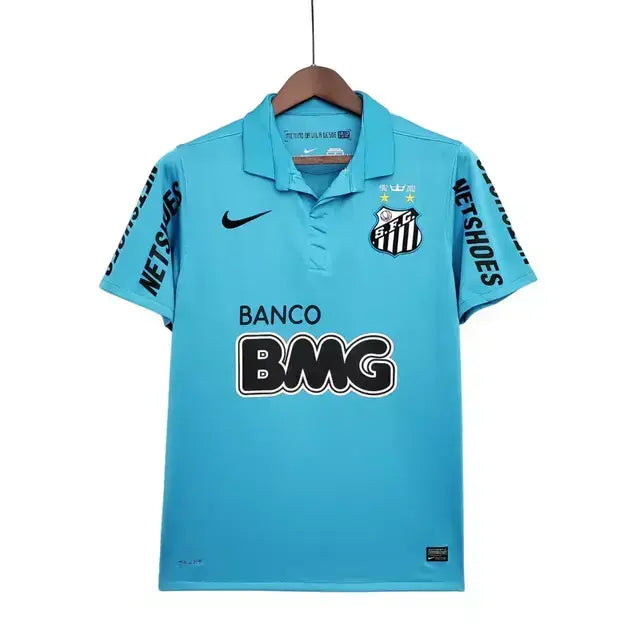 Camisa Santos III 2012/2013 Retrô Masculino Nike Azul