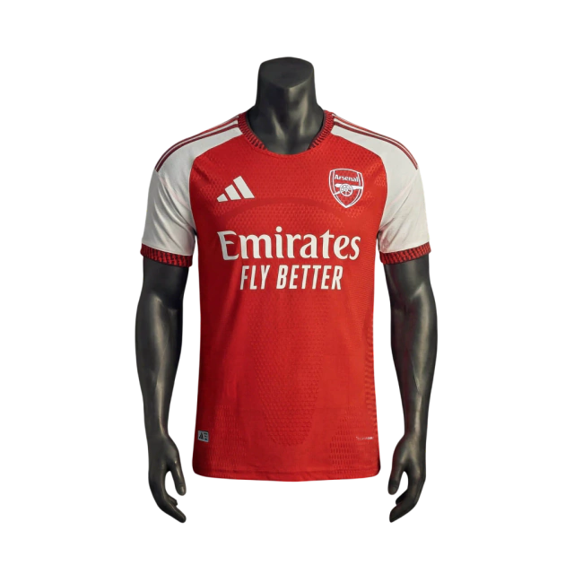 Camisa Arsenal I 26/27 Jogador Masculina - Vermelha