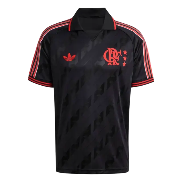 Camisa Flamengo Lifestyler 25/26 - Torcedor Masculina - Preta