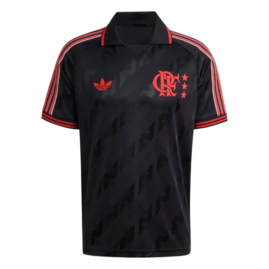 Camisa Flamengo Lifestyler 25/26 - Torcedor Masculina - Preta