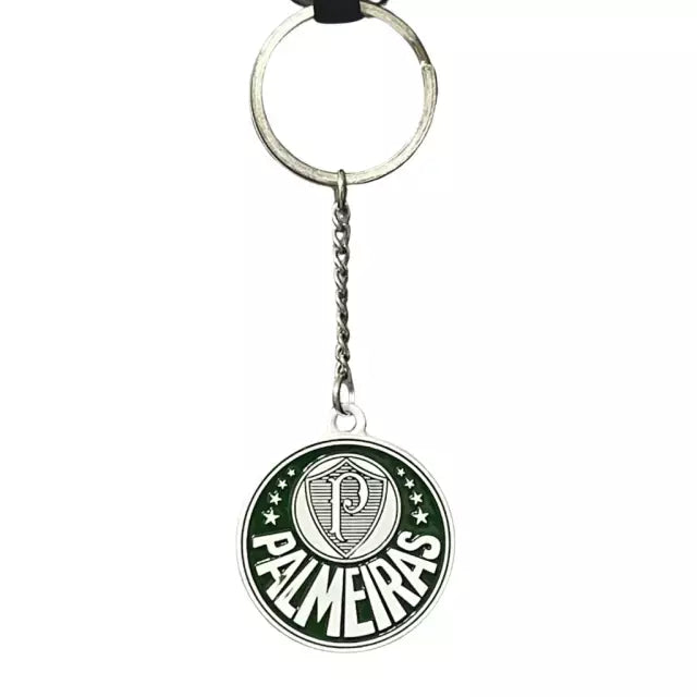 Chaveiro Metal Clubes - Colorido - Palmeiras