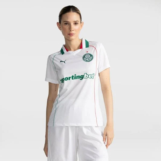 Camisa Feminina Palmeiras Torcedor - 26/27 - Branca - SportingBet