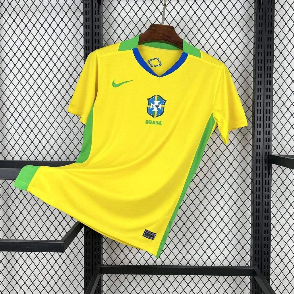 Camisa Brasil 25/26 Home - Versão Torcedor - Amarela
