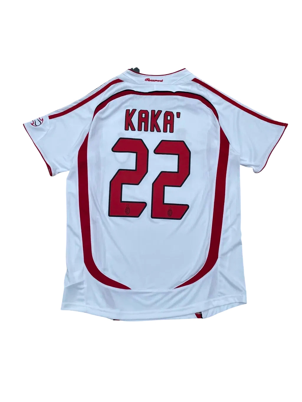 Camisa Milan Retrô II 06/07 Torcedor Adidas Masculina - Branco (KAKA' + 22)